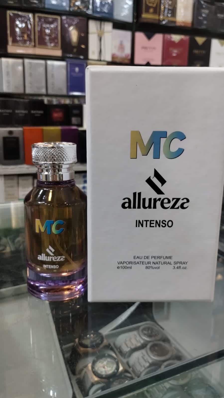 MTC Allureza Intenso Perfume Bold Elegance In Every Spray Premium Long Lasting Fragrance | 100ml