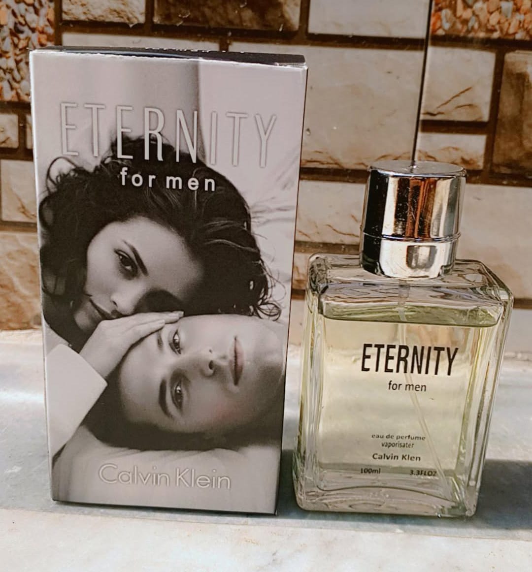 Calvin Klein Eternity for Men Eau De Parfum ? Luxury Long-Lasting Fresh & Woody Premium Fragrance Spray - 100ml